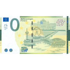 0 Euro biljet Scheveningen De Pier